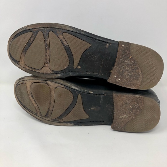 Olukai Malie Black Full Soft Grain Leather Ankle Booties Chelsea Boot Pull On - Picture 10 of 11